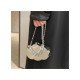 Cloud Shape Acrylic Chain Shoulder Bags