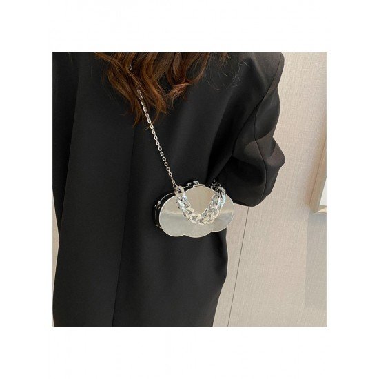 Cloud Shape Acrylic Chain Shoulder Bags