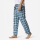  Casual Loose Plaid Long Pants For Men