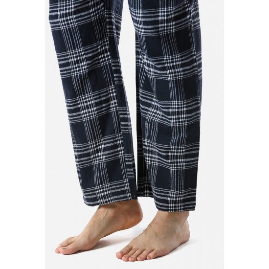  Casual Loose Plaid Long Pants For Men