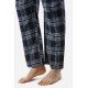  Casual Loose Plaid Long Pants For Men