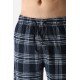  Casual Loose Plaid Long Pants For Men