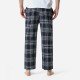  Casual Loose Plaid Long Pants For Men