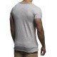 Sports Summer Solid V Neck Men Tees