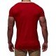 Sports Summer Solid V Neck Men Tees