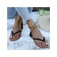 Summer Outdoor Zipper Up Black Sandals