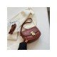 Vintage Brown Ladies Shoulder Bags