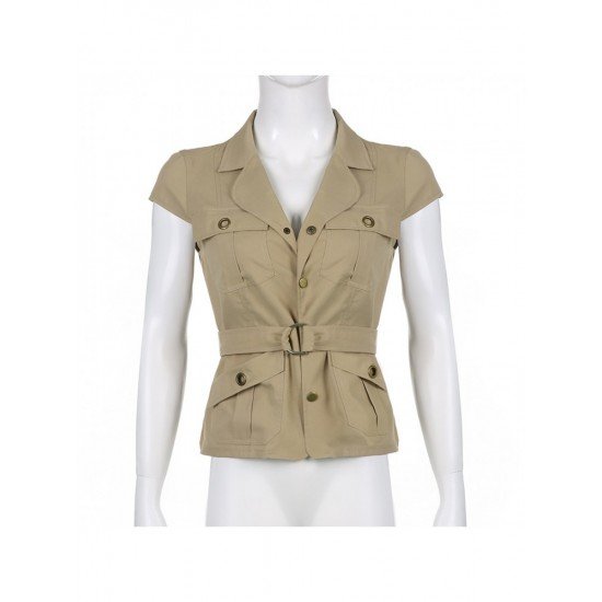  Summer Style Pure Color Women's Jacket