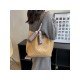 Grid Solid Ladies Shoulder Tote Bags