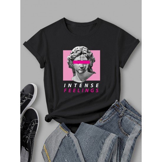 Latest Street Graphic T Shirts For Ladies