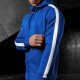  Men's Leisure Sports Hooded Zipper Two-Piece Set