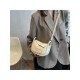  2022 PU Pure Color Shoulder Bag For Women