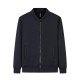 Casual Patchwork Black Men Coats