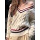 Trendy V Neck Pullover Sweaters For Ladies