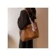 Grid Solid Ladies Shoulder Tote Bags