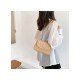  Fashion Rhombus Lattice Pure Color Women's Bags