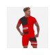  Leisure Sports Colorblock Short Suits For Men