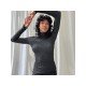 Turtle Neck Ladies Long Sleeve Fitted Tops