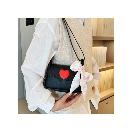  Fashion Trend Heart Women's Shoulder Cross-body Bag