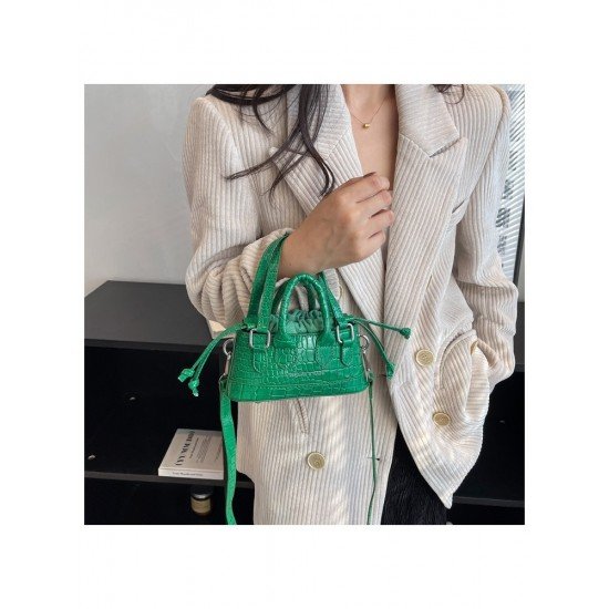  2022 Pure Color PU Shoulder Bag For Women