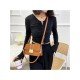  Pure Color Messenger Bag For Women