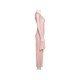 Ripped Ladies Pink Long Sleeve Maxi Dresses