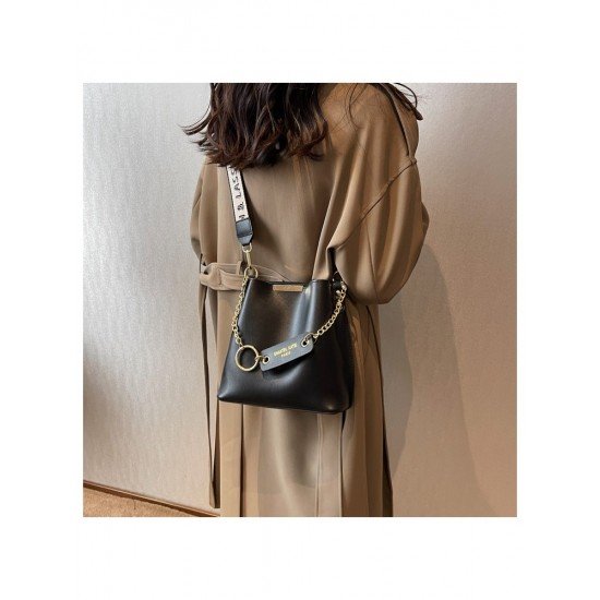 Shopping Street Removable Shoulder Bucket Shoulder Bags