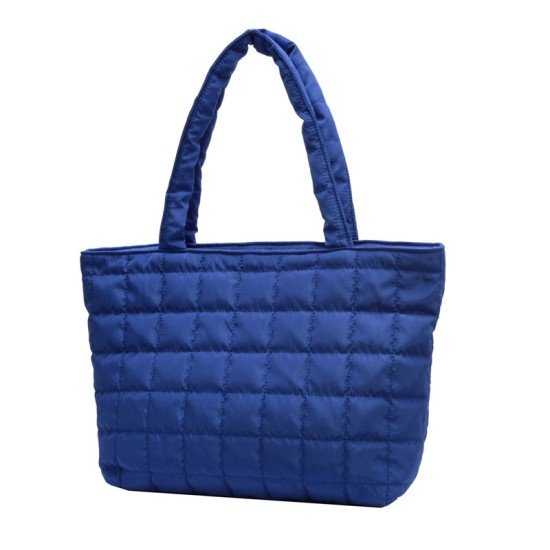 Nylon Trendy Pure Color Tote Bags