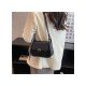 Retro Contrast Color Brown Shoulder Bags