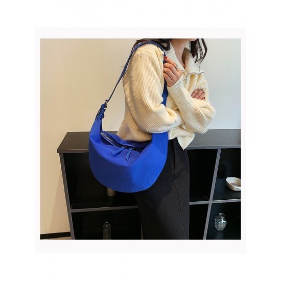  PU Pure Color Casual Women's Shoulder Bags