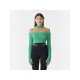  2022 Pure Color Halter Short Sweater