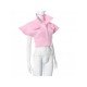 Trendy Pure Color Stand Collar Jacket For Women