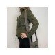 Street Solid Zipper Up Pocket Jacket Coats