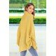  Pure Color Knitting Women's Long Sleeve Sweater