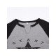 Casual Printed Raglan Sleeve Ladies Tops