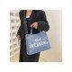  Oxford Letter Printed Versatile Tote Bags