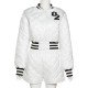 Embroidery Rhombus White Baseball Coats