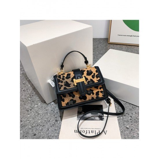  2022 Fashion PU Leopard Print Women's Shoulder Bags