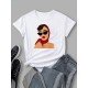 Trendy Graphic White T Shirts For Women