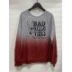 Gradient Color Printed Sweatshirts For Women