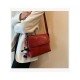  Fashion New PU Pure Color Women's Shoulder Bags