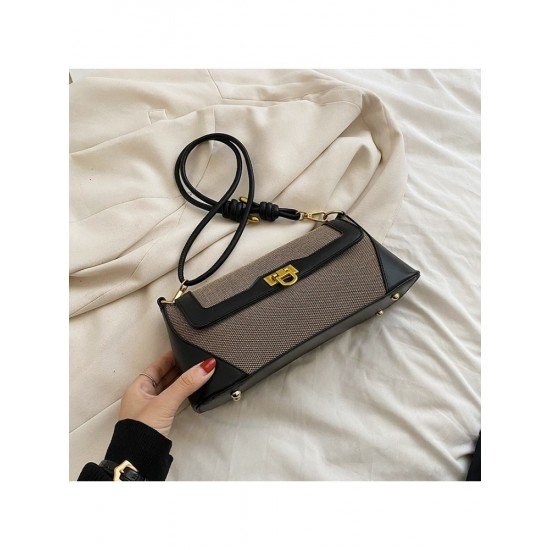  2022 Retro Style Contrast Color Women's Bag