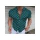  Printing Summer Beach Style Men's Suit