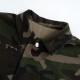  Autumn Lapel Snap Camouflage Crop Women's Jacket