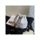 Designer Nylon White Chain Shoulder Bags