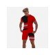  Leisure Sports Colorblock Short Suits For Men