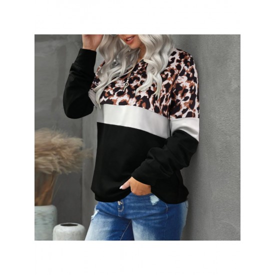  Autumn Casual Camouflage Zipper Women's Long Sleeve Sweater