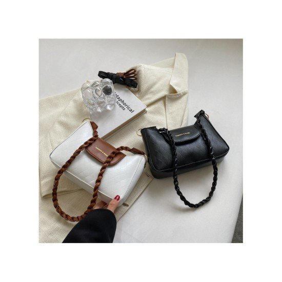 Leisure Chic White Shoulder Bags For Women