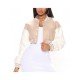  Summer Fashion Long Sleeve Women's Baseball Jacket