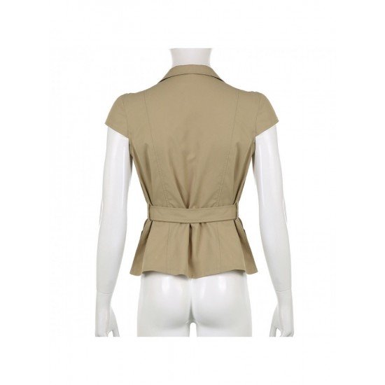  Summer Style Pure Color Women's Jacket